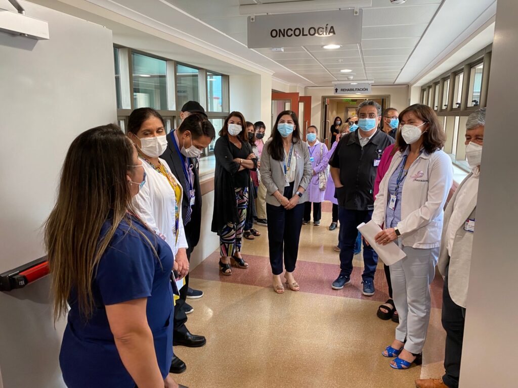 Conmemoran Día Mundial Del Cáncer En La Nueva Área De Oncología Del Cdt De La Serena Hospital 0114